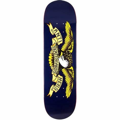 Antihero Classic Eagle Easyrider Deck -- 8.5" Navy